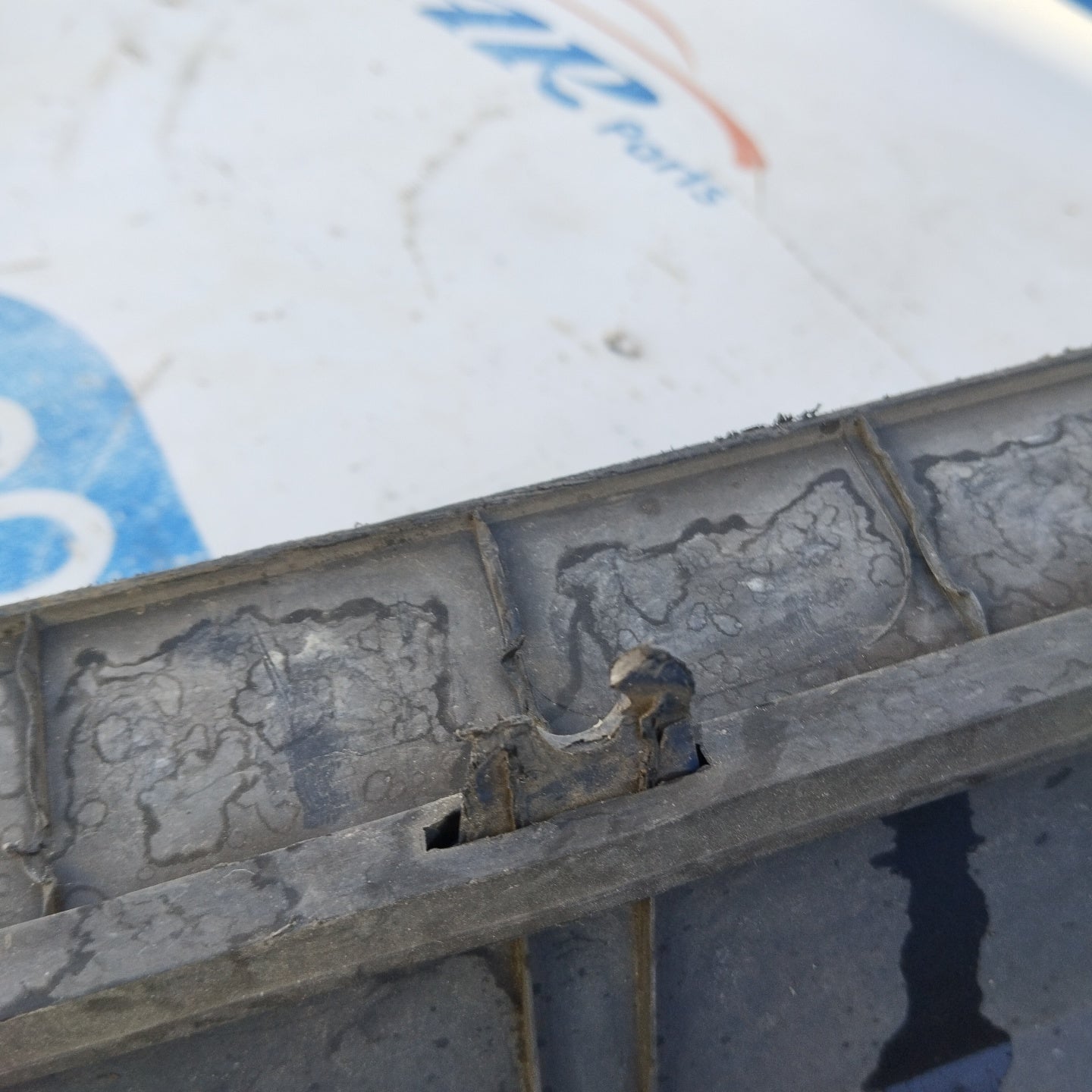 Light blue front bumper Hyundai i10 2015 ecoAG3648