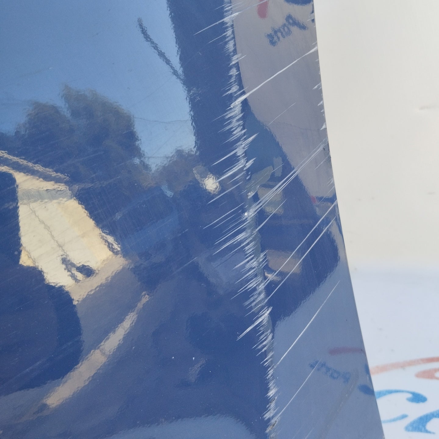 Light blue front bumper Hyundai i10 2015 ecoAG3648