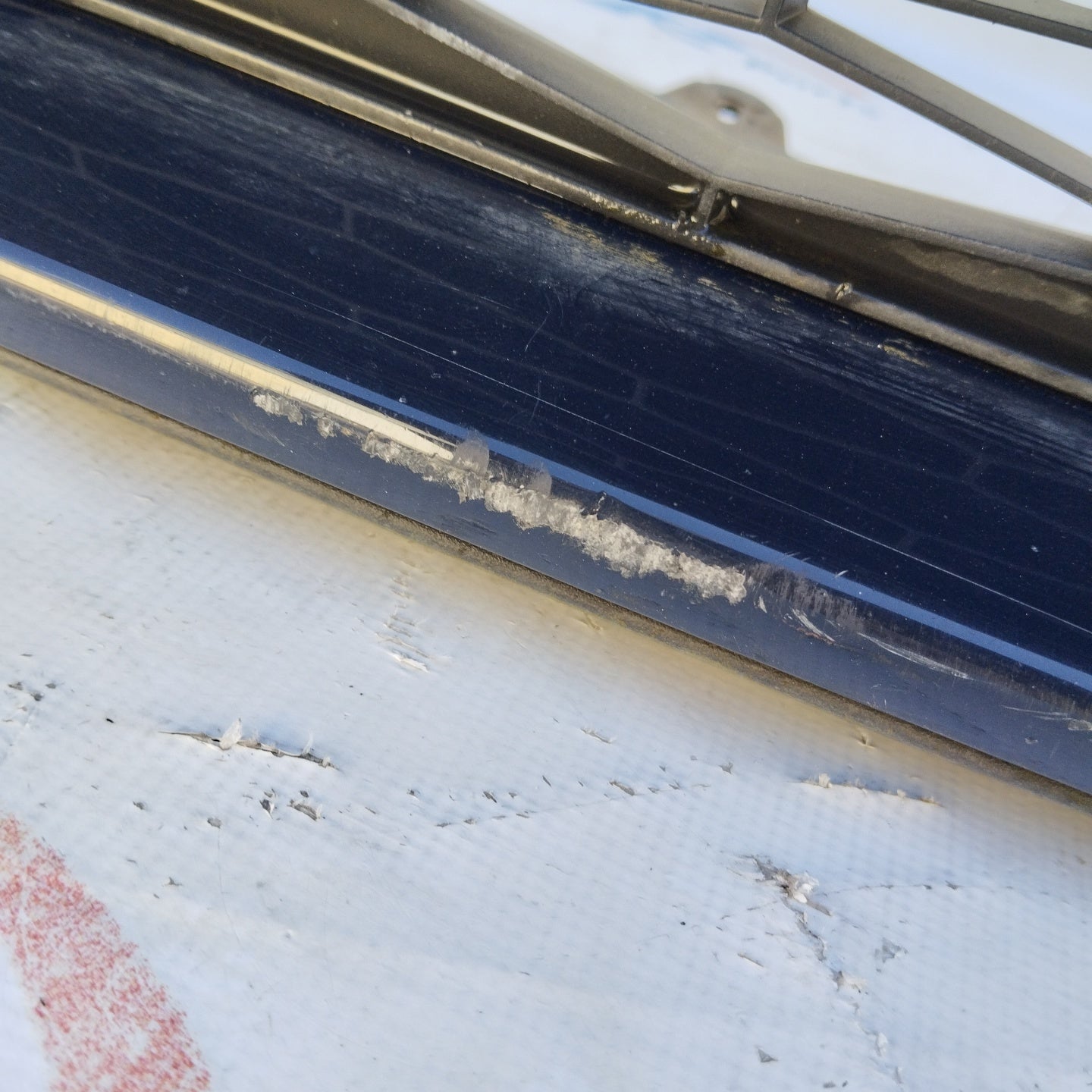 Complete blue front bumper Seat Leon 2017 ecoAG3649