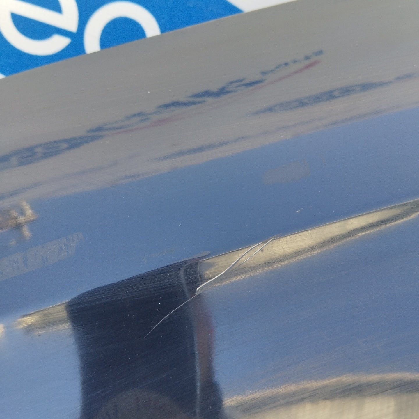 Seat Leon 2017 ecoAG3653 blauer linker Kotflügel