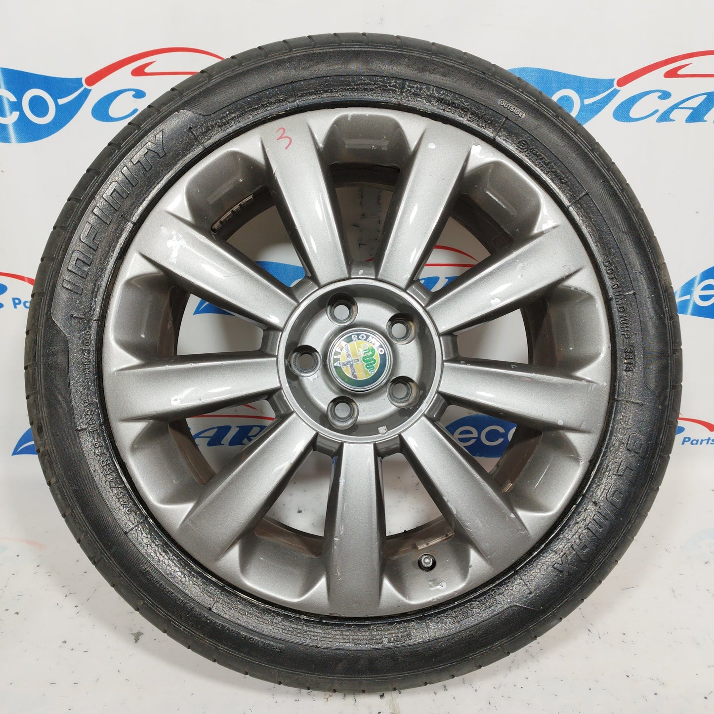 Cerchi in lega completi di gomme R18 Alfa Romeo Spider 2008 ecoAC6237