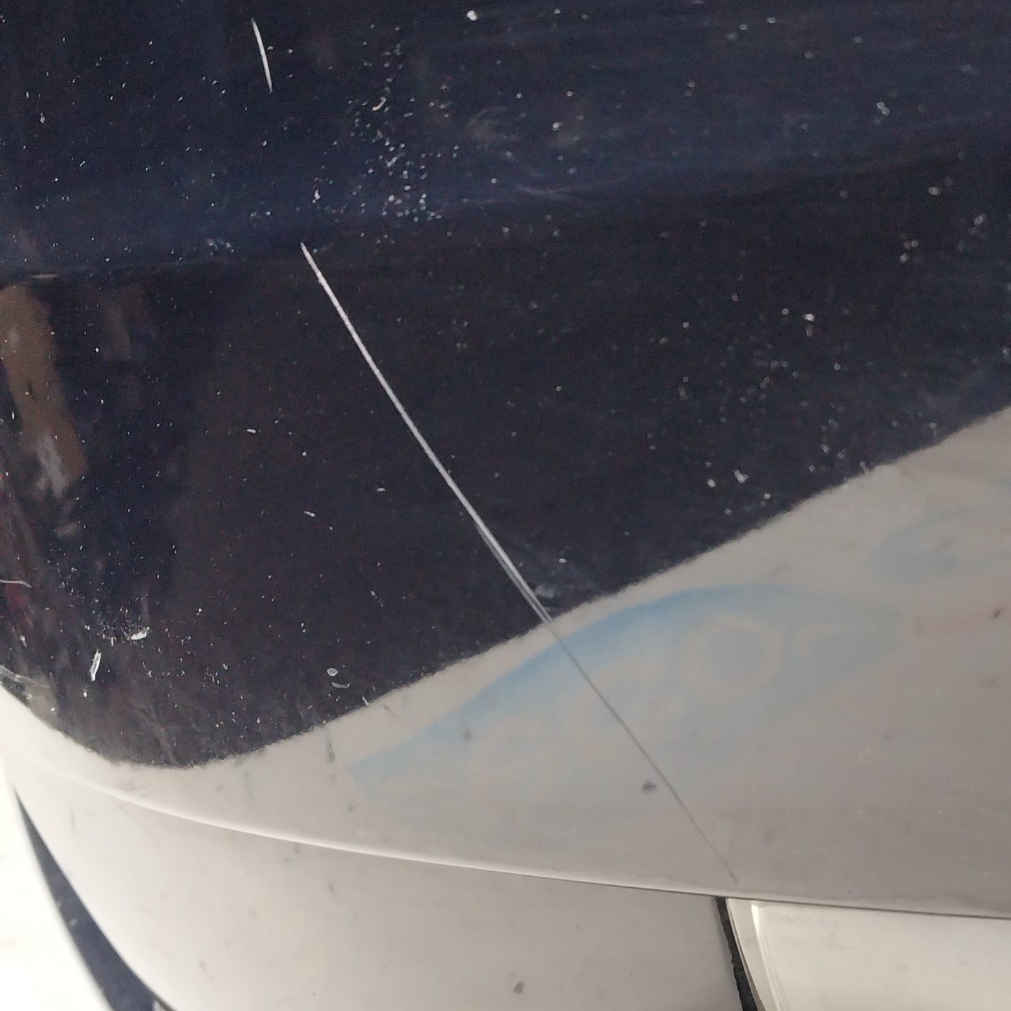 Front bumper Fiat Grande Punto 2010 Midnight blue Ecoac6246