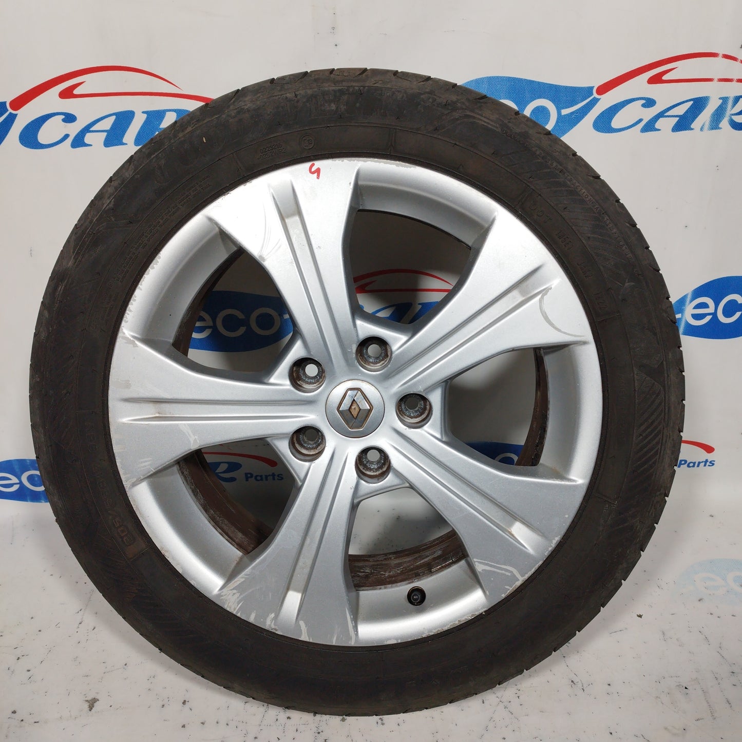 R17 alloy wheels complete with Renault X-Mod 2011 ecoAC6248 tyres