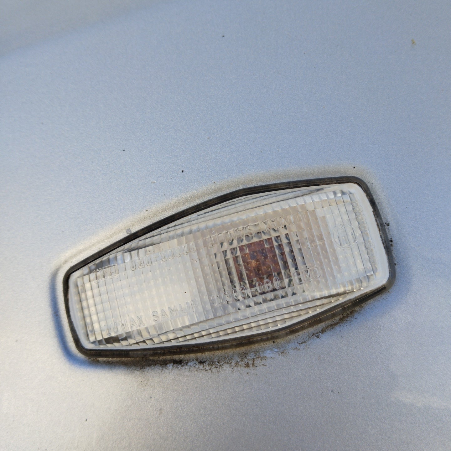 Left fender silver gray Hyundai i10 2010 ecoAG3682