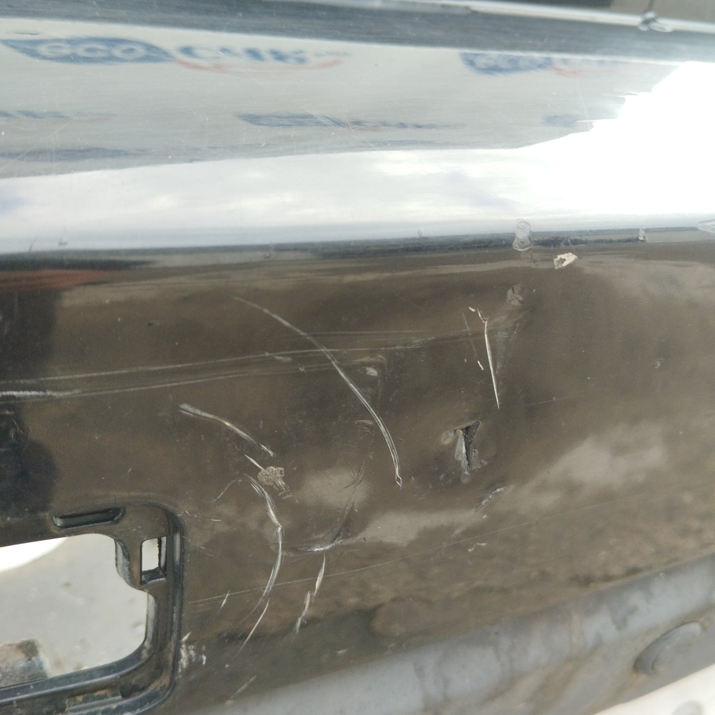 Schwarze Heckstoßstange Subaru Outback 2011 ecoAG3714