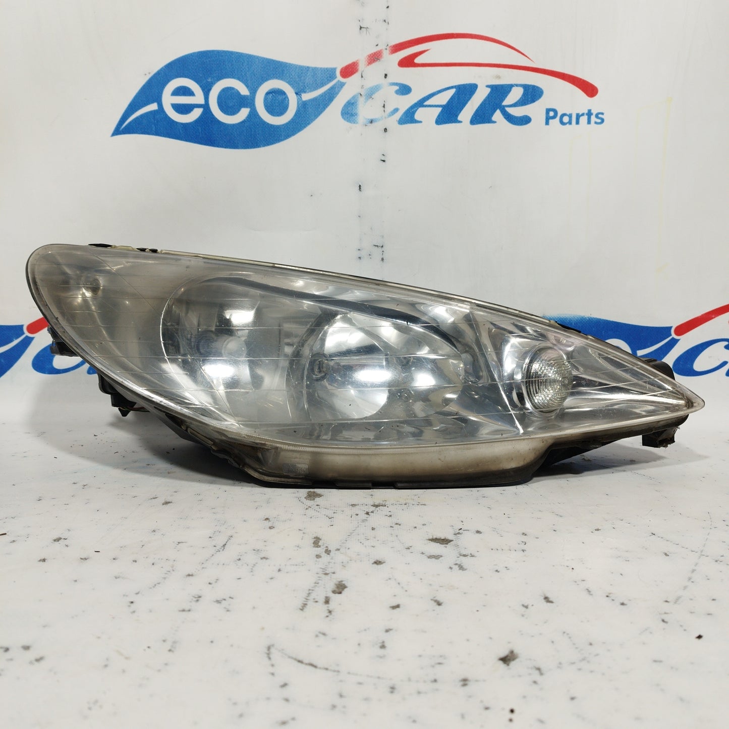 Peugeot 206 2004 rechter Frontscheinwerfer Code: 9628666780 ecoAC6284