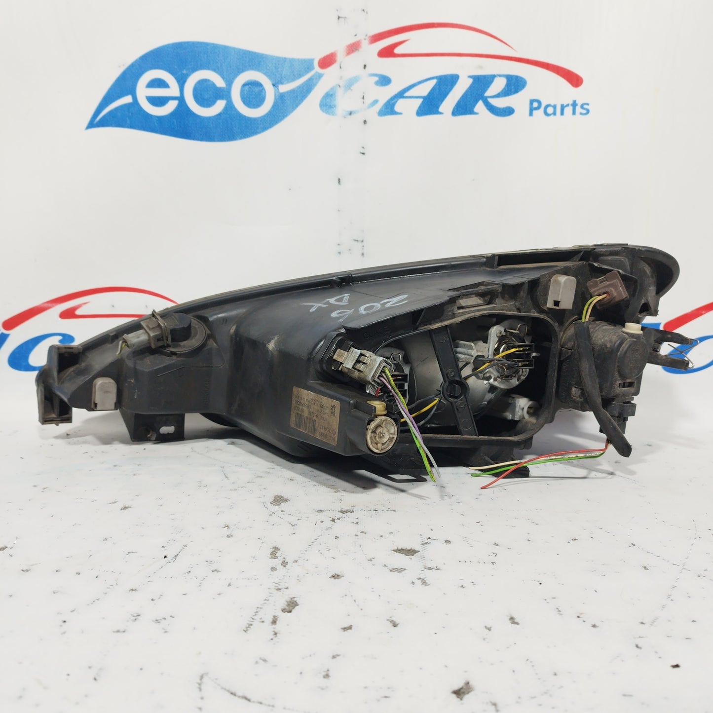 Peugeot 206 2004 rechter Frontscheinwerfer Code: 9628666780 ecoAC6284