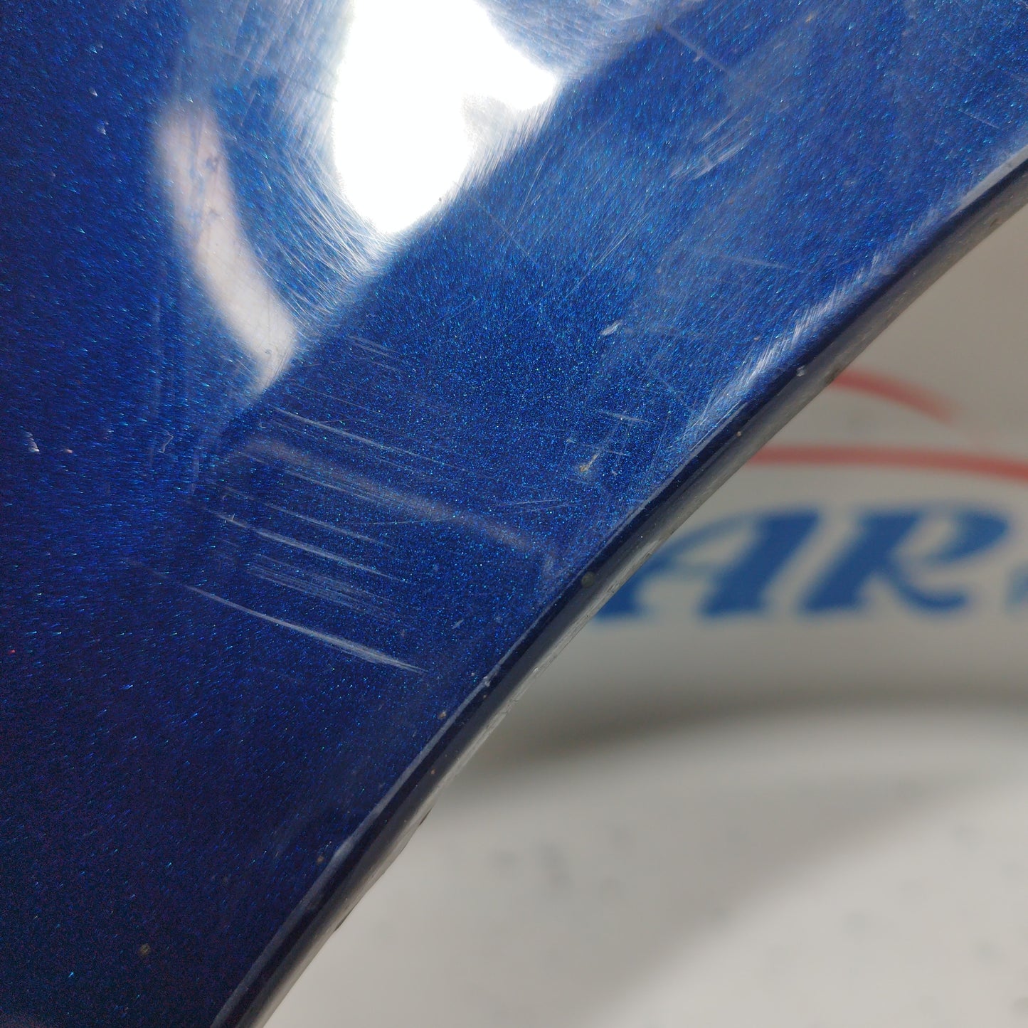 Parafango anteriore dx blu Volkswagen Polo 2008 ecoAC6292