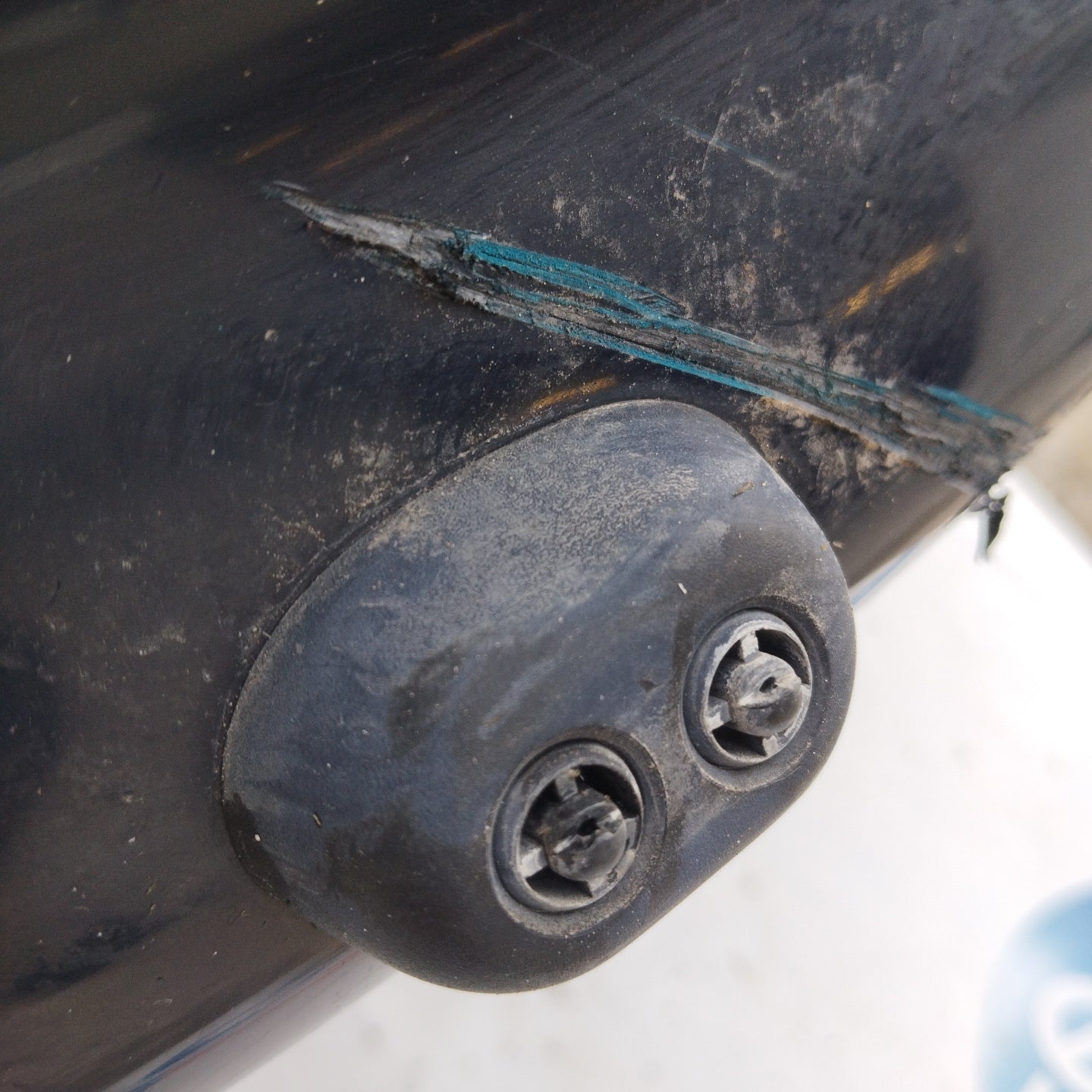 Blue front bumper Land Rover Discovery 4 ecoAG3752