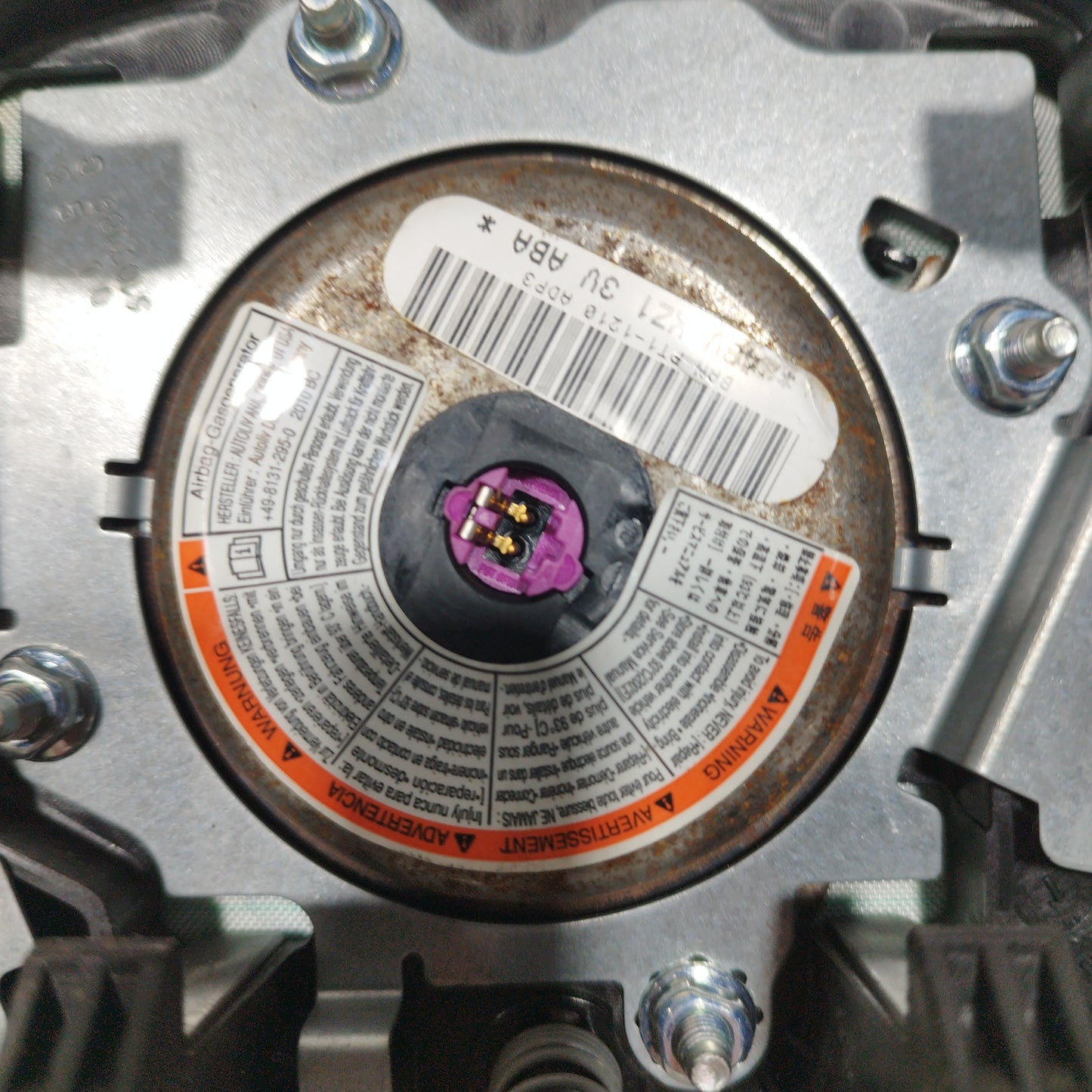 Peugeot 206 Plus Airbag-Kit-Code: 216196958B ecoAC6296