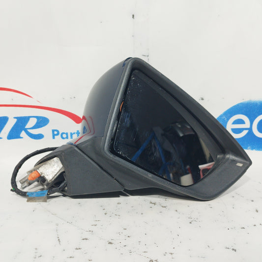 Midnight blue electric mirror front right Seat Leon 2012 2 Pins 12 Wires ecoAC6304
