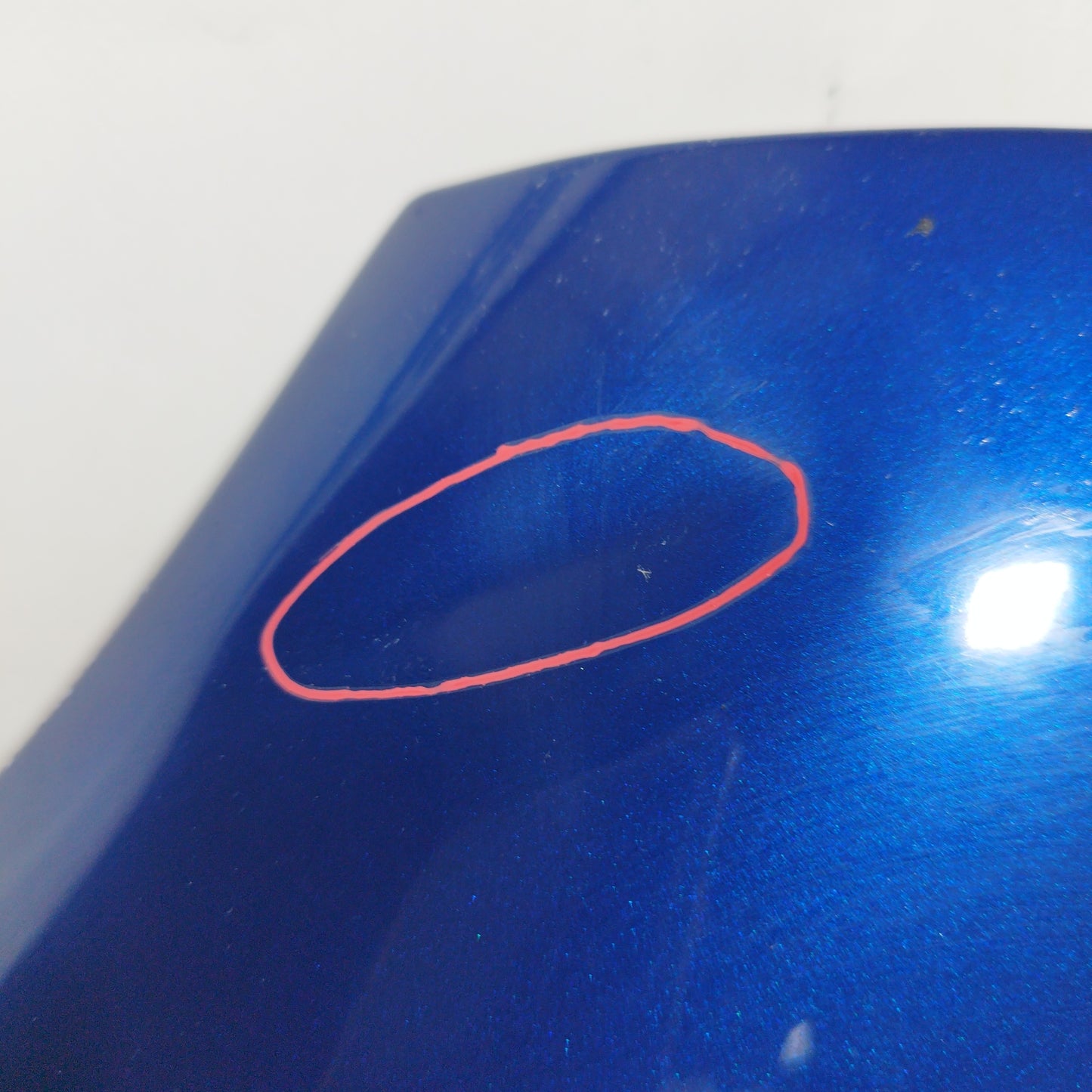 Vorderer linker Kotflügel, blau, Fiat Panda 2008 ecoAC6310