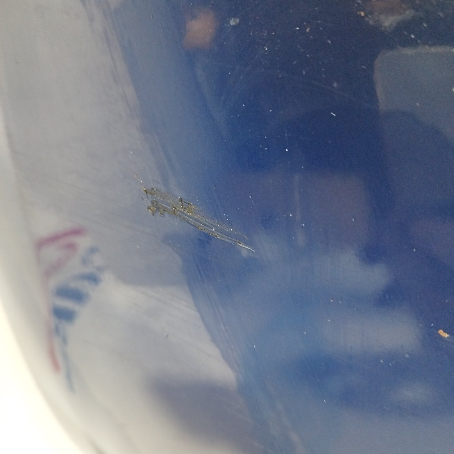 Blue front bumper Fiat Panda 2008 ecoAC6313