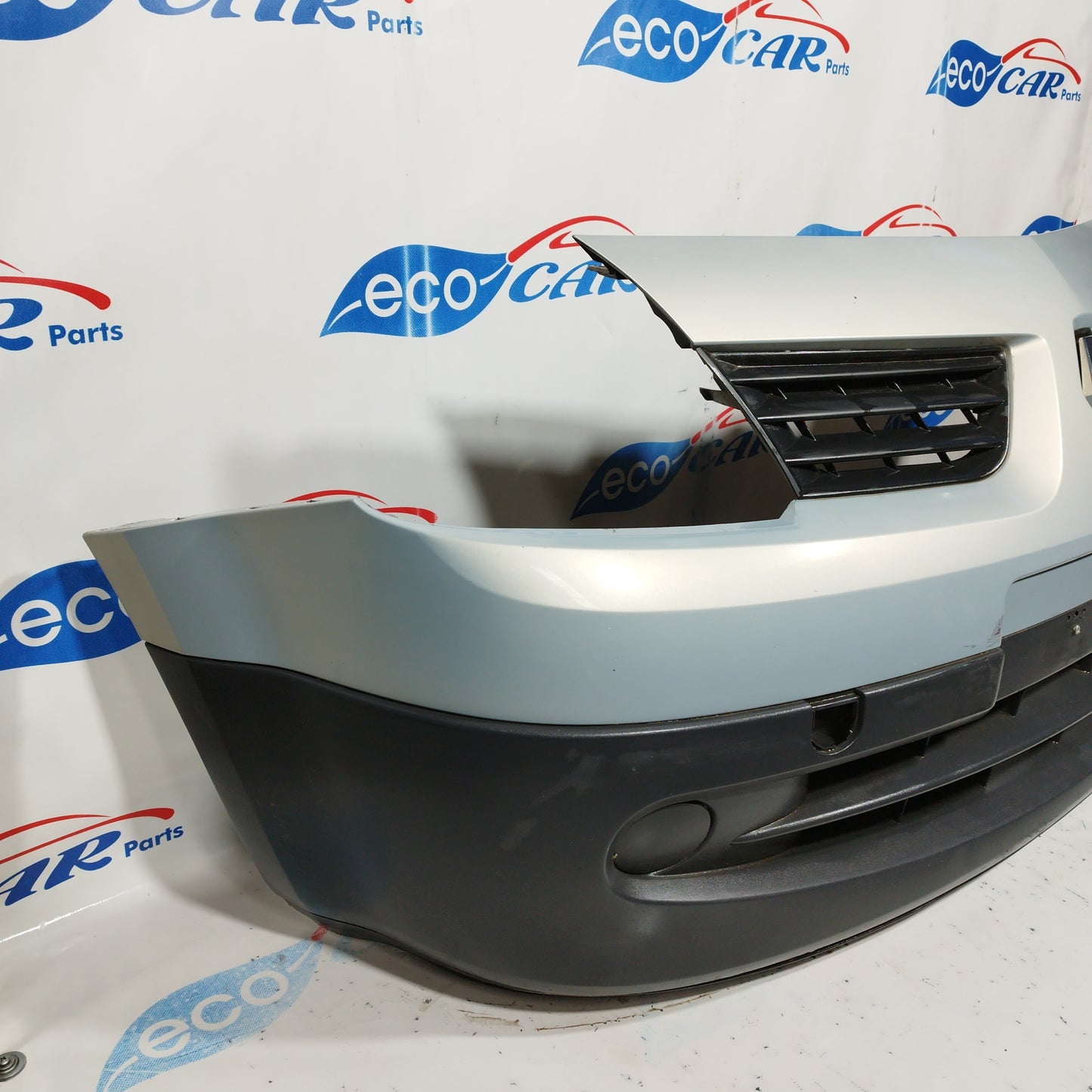 Silver gray front bumper Renault Megane 2005 ecoAC6314