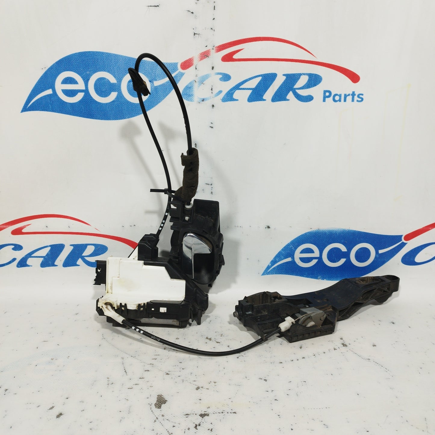 Left front lock including handle Peugeot 308 2007 6 Pin ecoAC6316