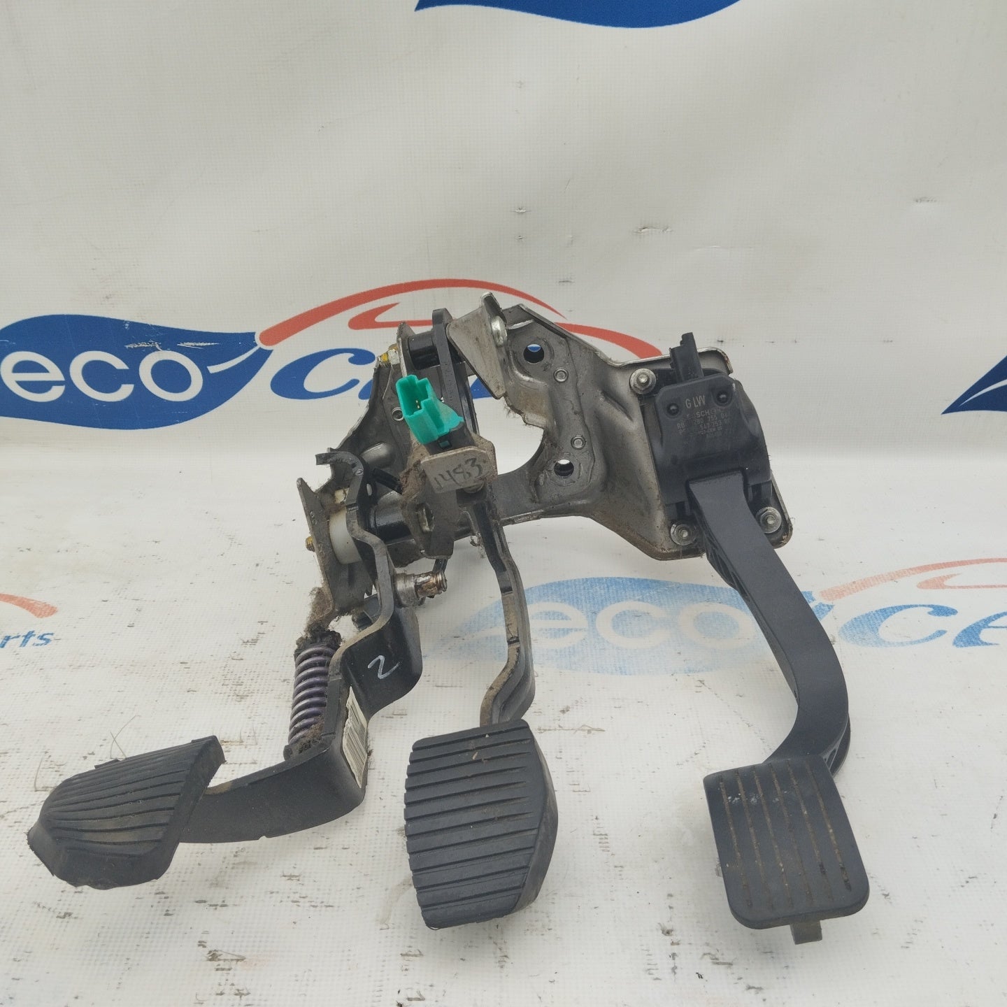 Komplettes Pedalboard für Citroen C4 Picasso 2.0 D, Baujahr 2007, Teilenummer 0280755044, ecoAG3782