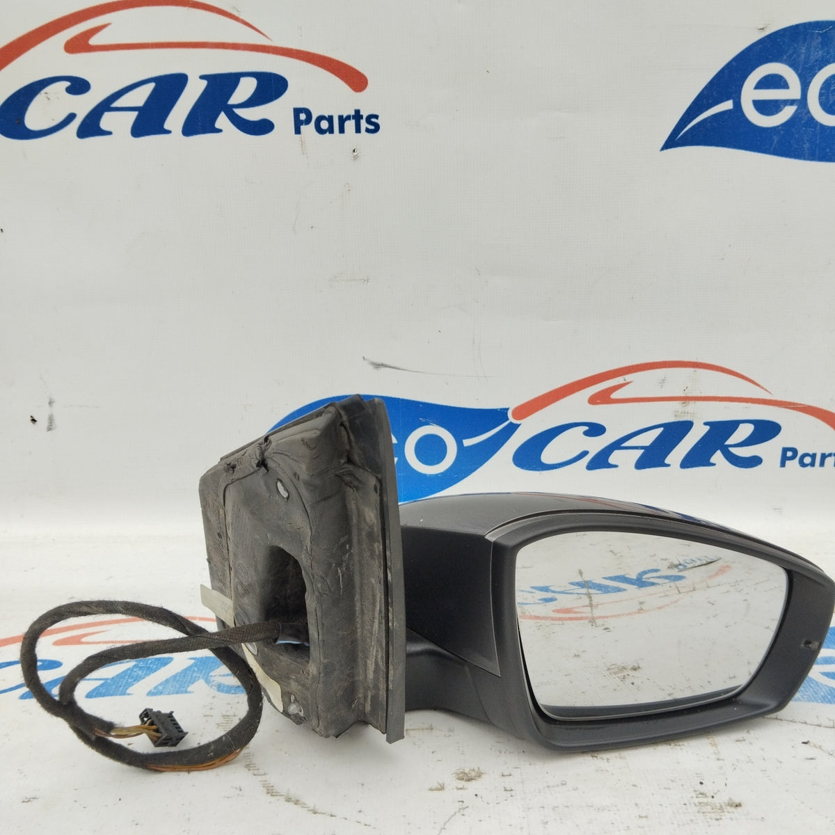 Elektrisch verstellbarer rechter Außenspiegel, anthrazitgrau, Volkswagen Polo 2011, 6-adrig, Code R1857502af ecoAG3811