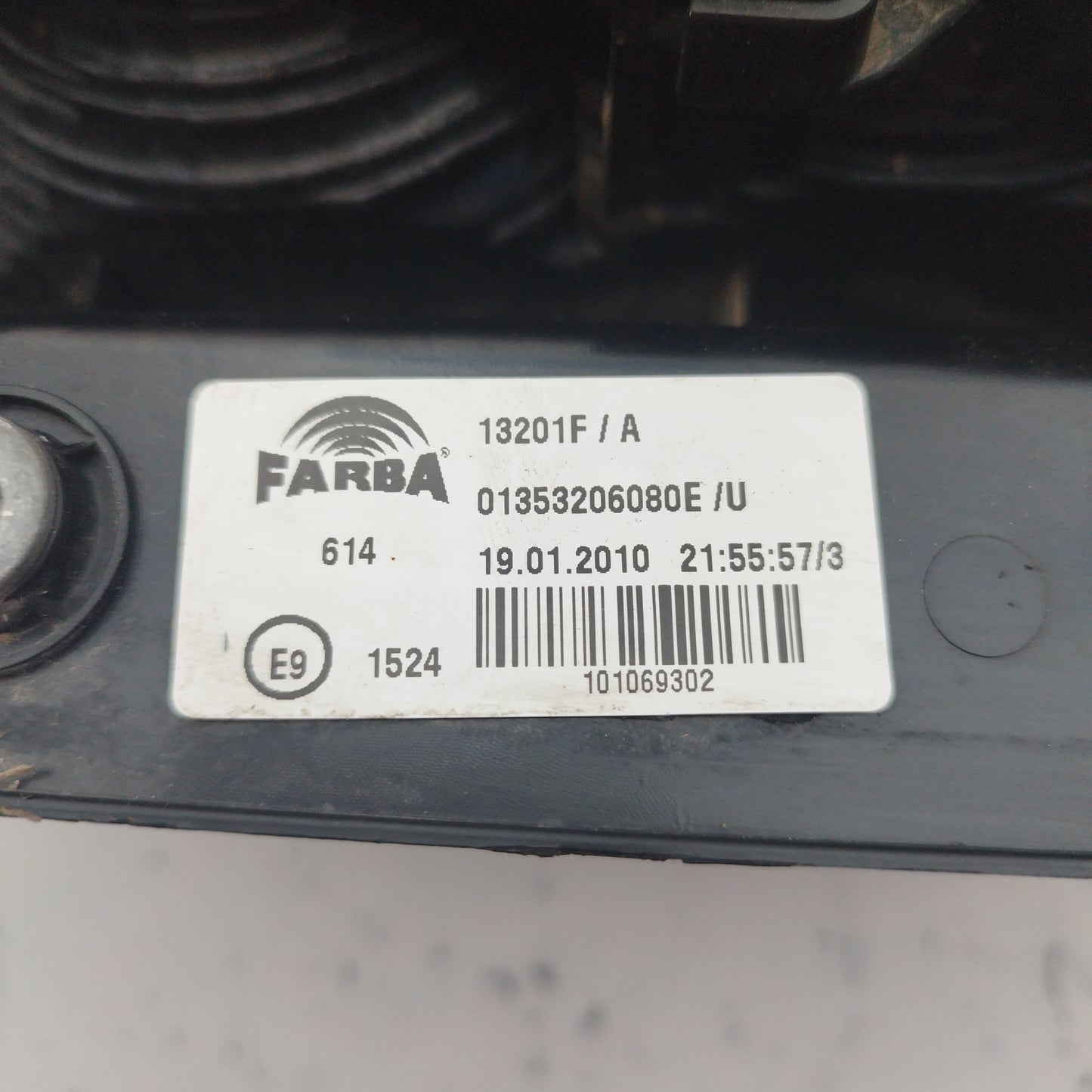 Linke Rückleuchte Fiat Fiorino 2. Serie 2007 Code 01353206080e/u ecoAC6341