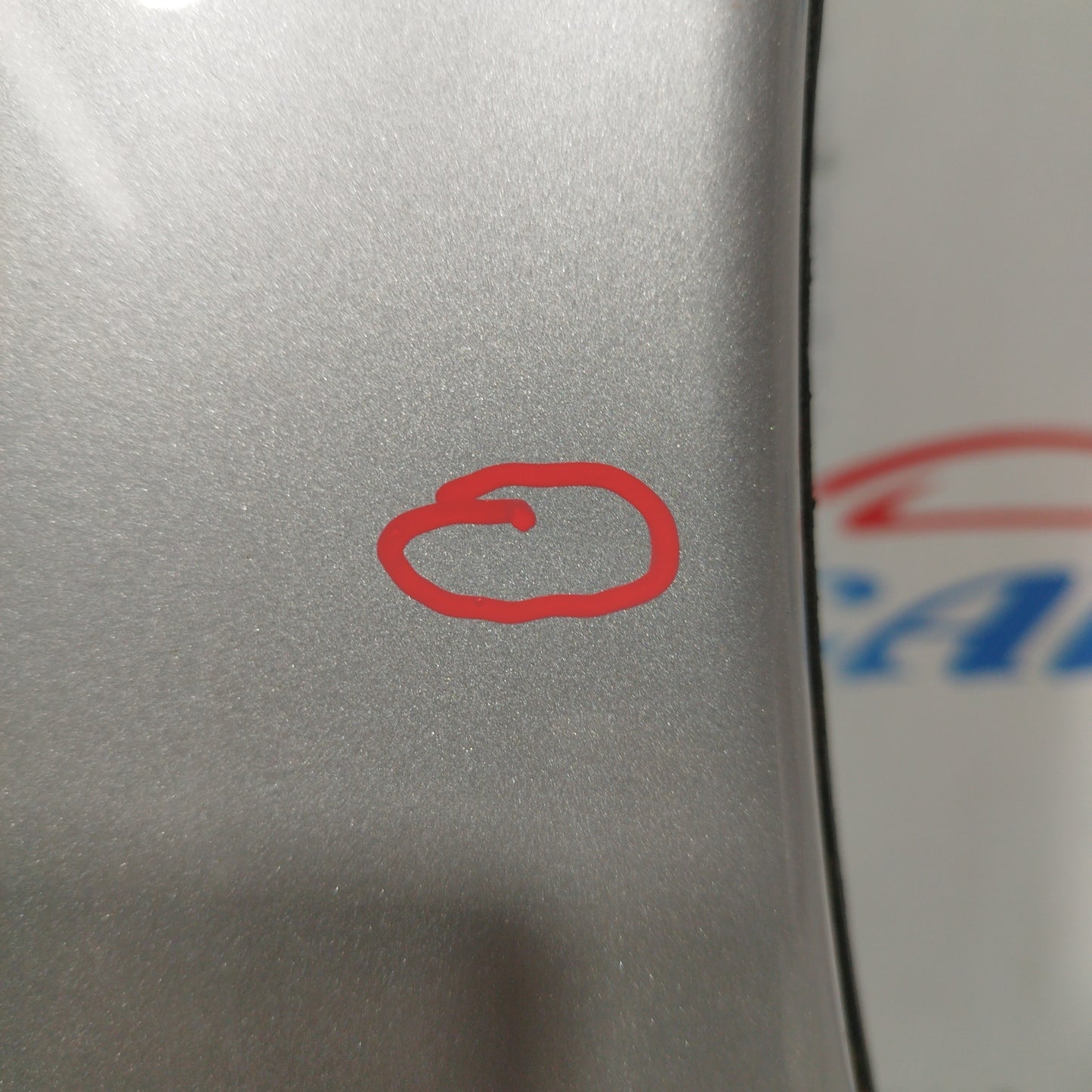 Silver gray front right mudguard MG TF 2001 ecoAC6346