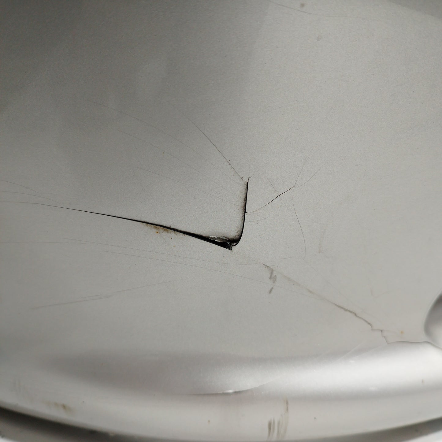 MG F 2001 ecoAC6351 graue Heckstoßstange