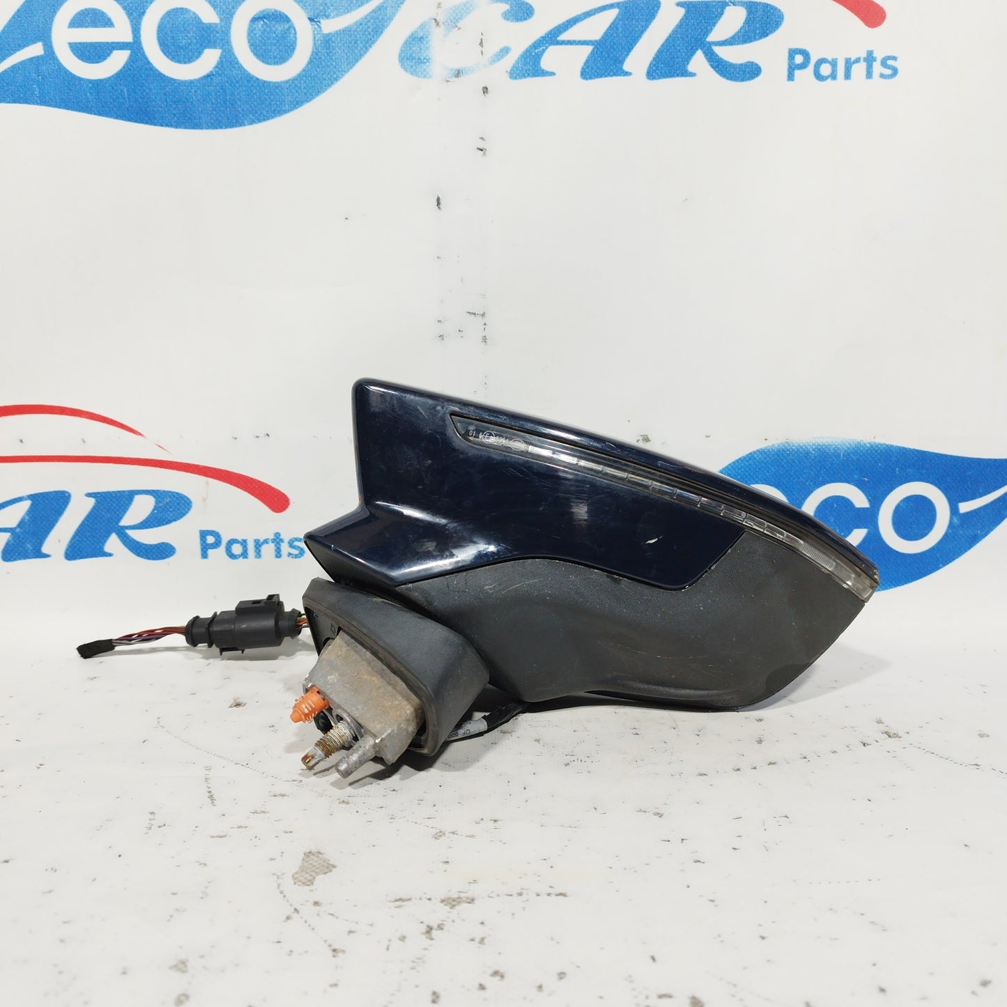 Specchietto elettrico anteriore sx blu Seat Leon 2012 8 Fili ecoAC6364