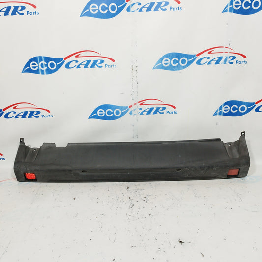 Black central rear bumper Fiat Doblo 2010 ecoAC6406