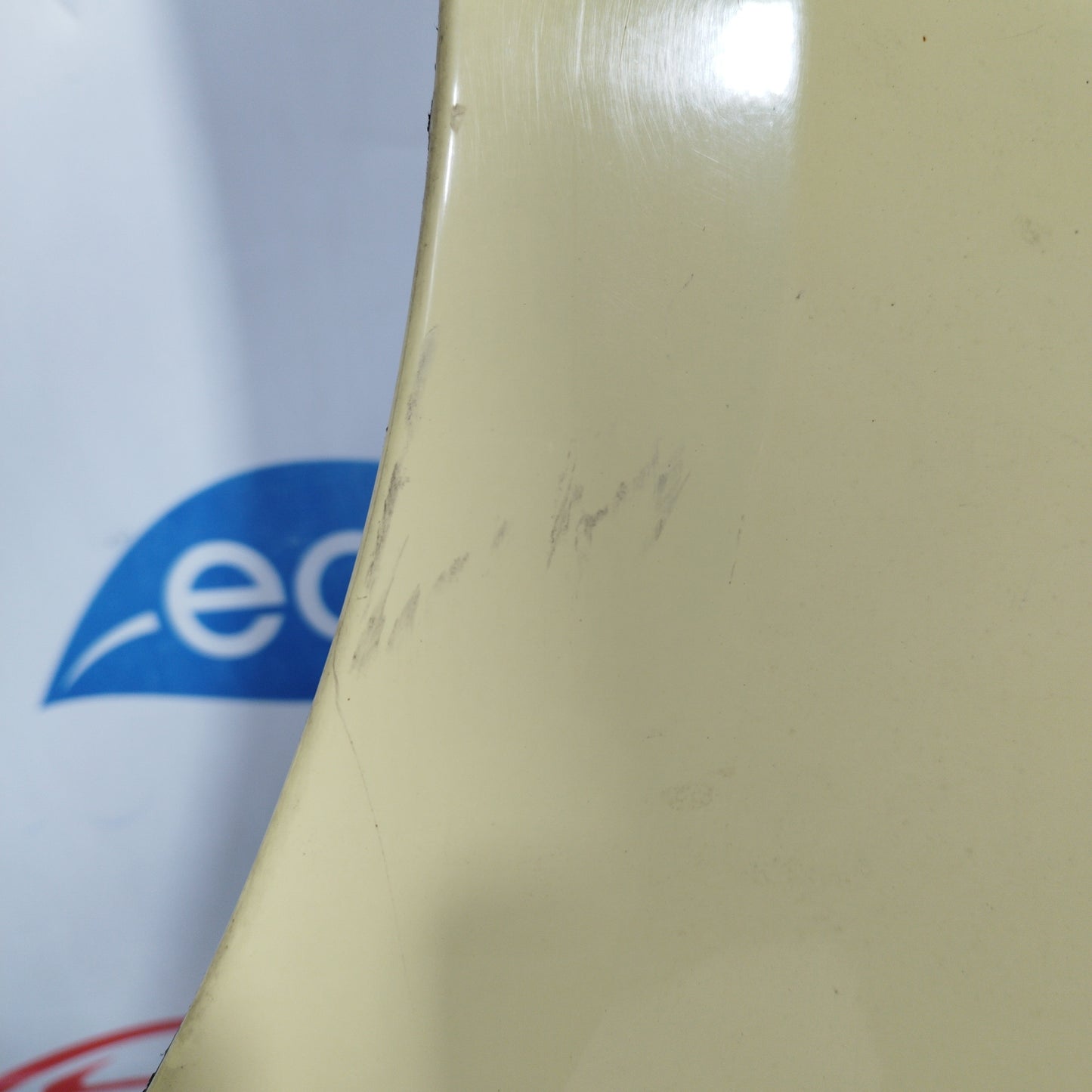 Straw yellow left front fender Fiat Panda 2008 ecoAC6476
