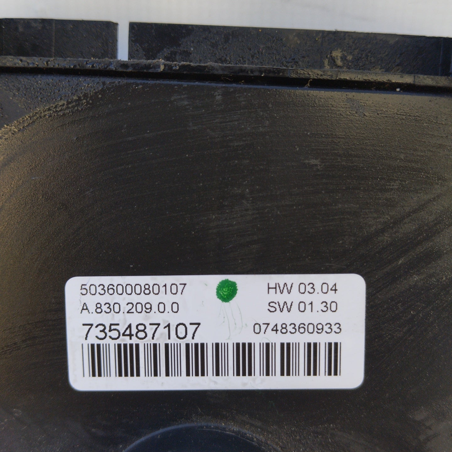 Lancia Delta 2008 digitales Klimabedienteil Code: 735487107 ecoAG3911