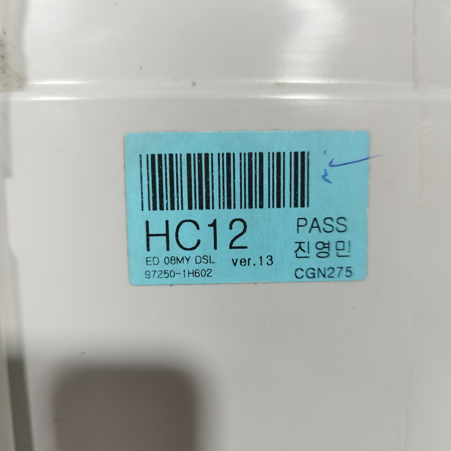 Pulsantiera A/C Kia Ceed 2008 codice: 97250-1H602 ecoAC6512
