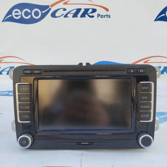 Autoradio Volkswagen Golf 6 / Passat/Tiguan 2010 Cod. 1T0035680B ecoAG3933