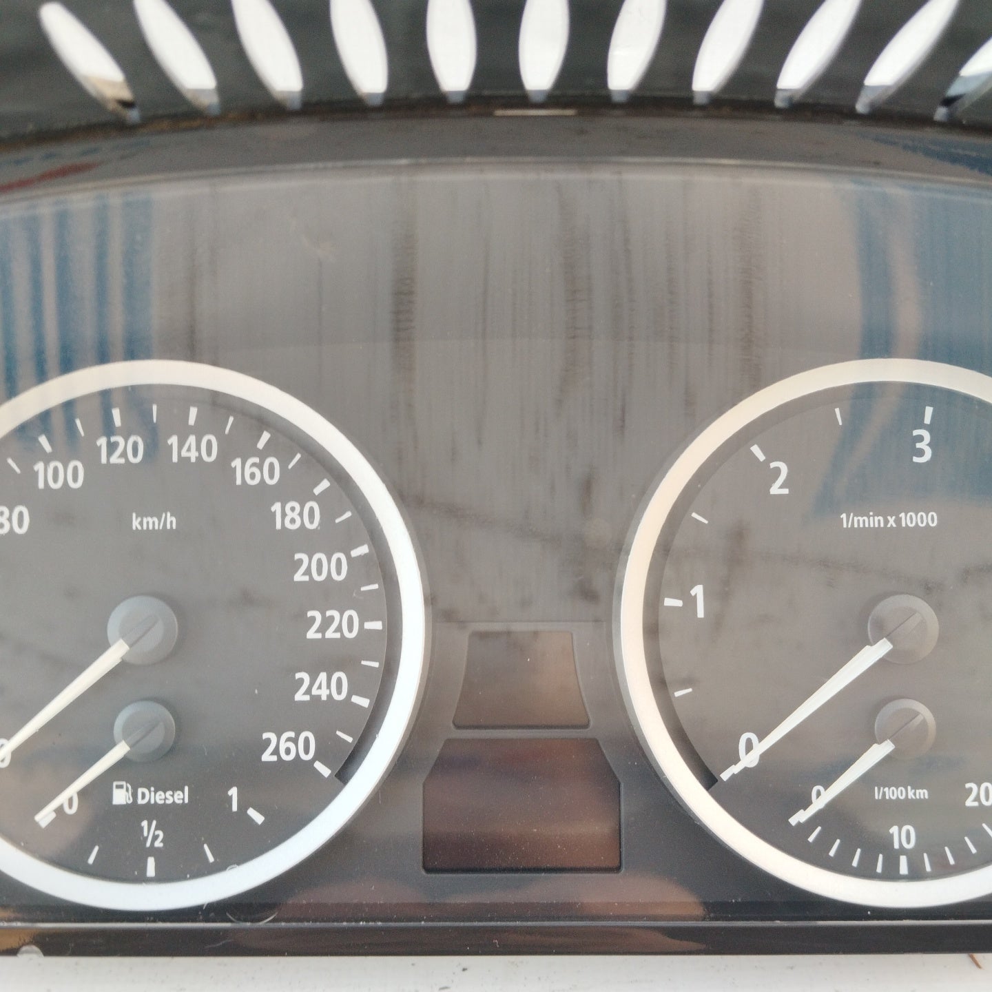 BMW Series 5 E61 3.0 D 2005 instrument cluster cod: 110.080.213/371 ecoAG3937