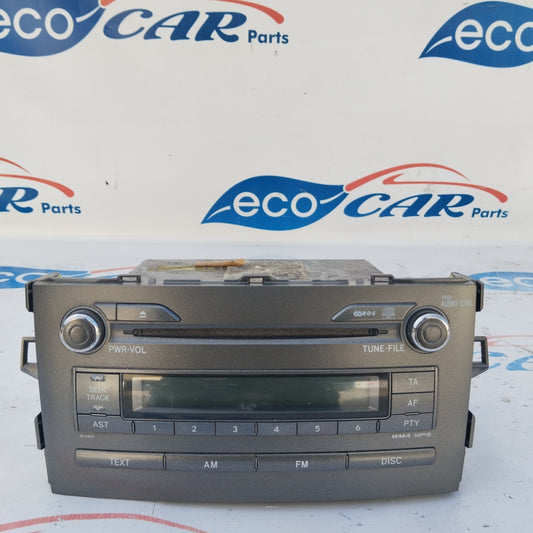 Autoradio Toyota Auris 2007 Cod. 86120-02520 ecoAG3938