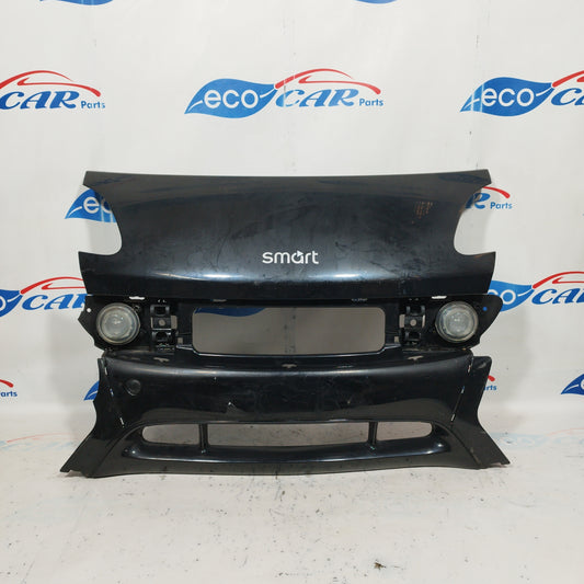 Black front central bumper Smart Fortwo 450 2000 ecoAC6540