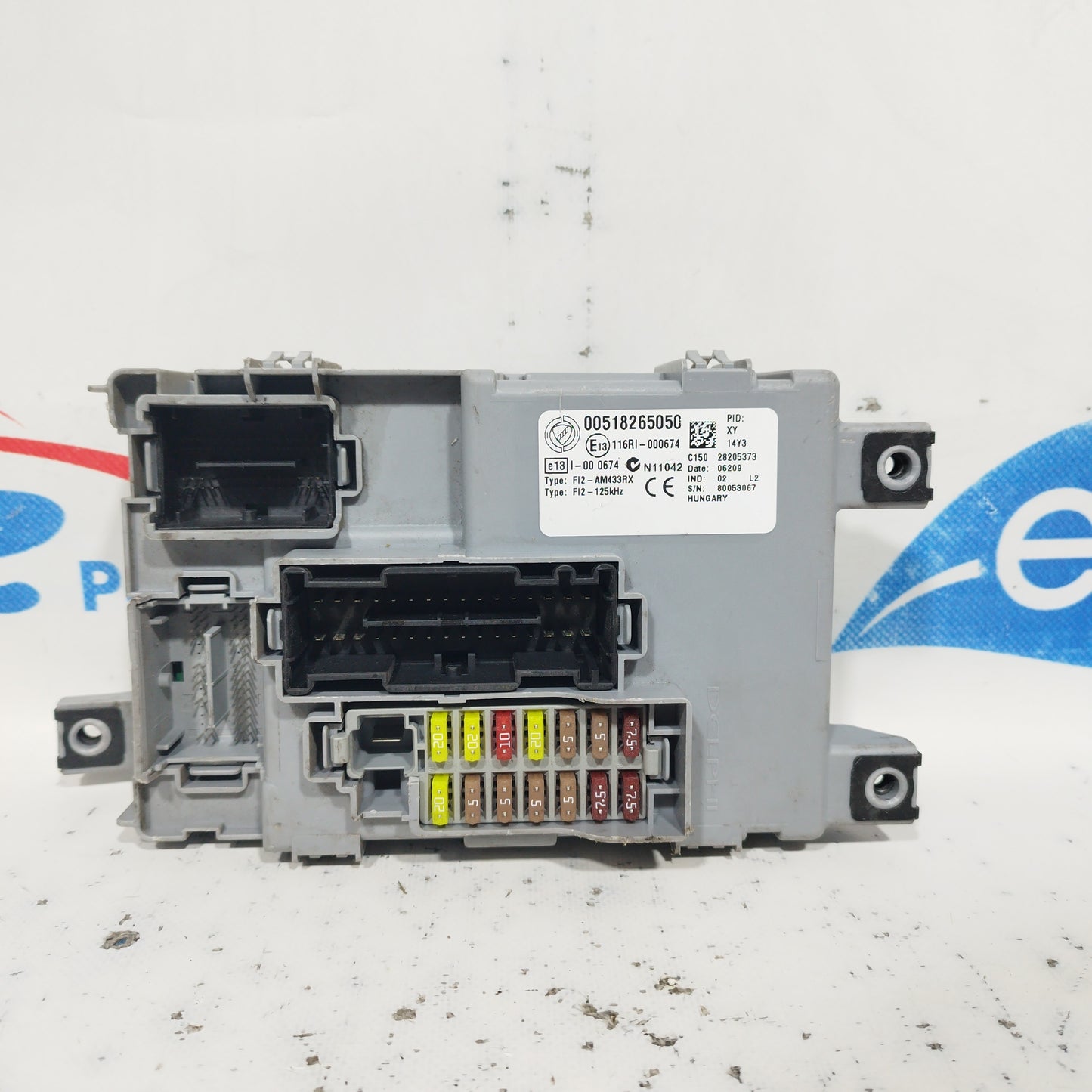 Zündsatz Fiat Grande Punto 1.4 B 2010 Code: IAW5SF3.M2 ecoAC6570