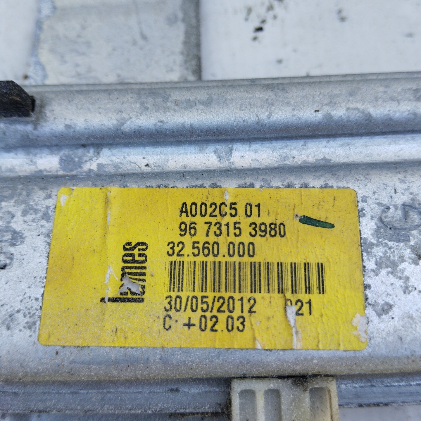 Cremagliera posteriore sx Peugeot 208 cod: 9673153980 ecoAG3999