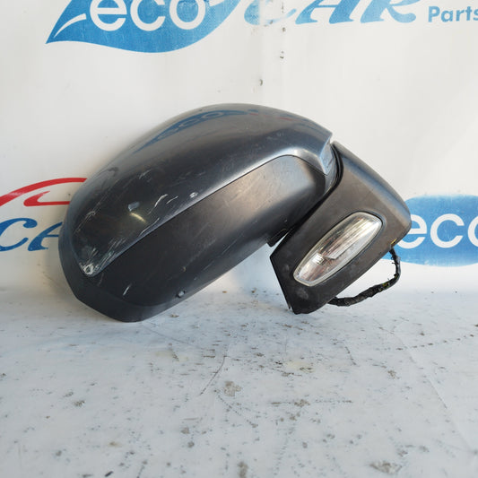 Dark gray right front electric mirror Citroen C4 Picasso 2010 7 wires ecoAC6638