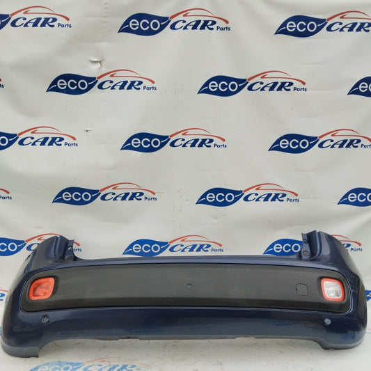 Fiat New Panda blue rear bumper with ecoAG4027 parking sensors
