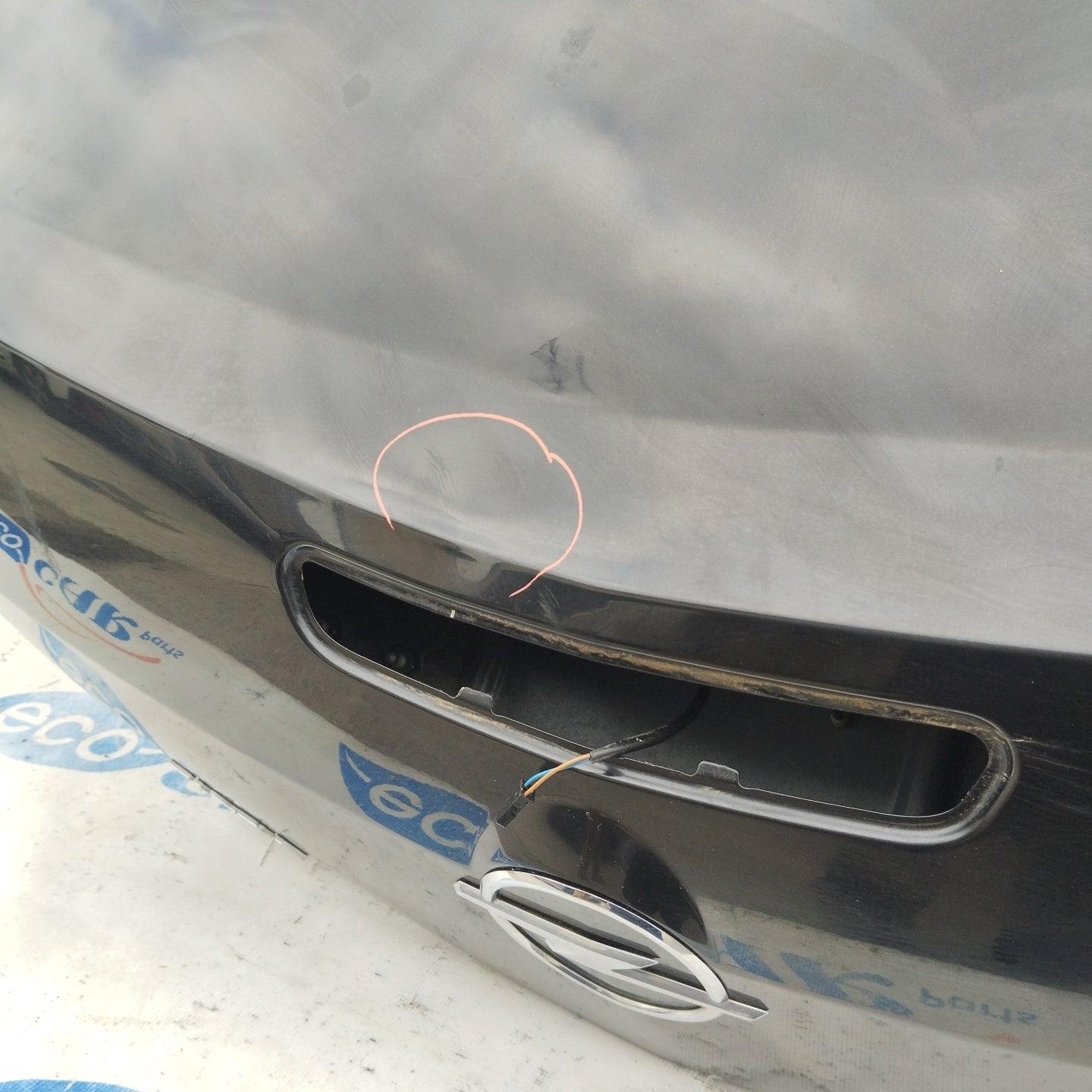 Portellone posteriore nero Opel Tigra TwinTop ecoAG4030