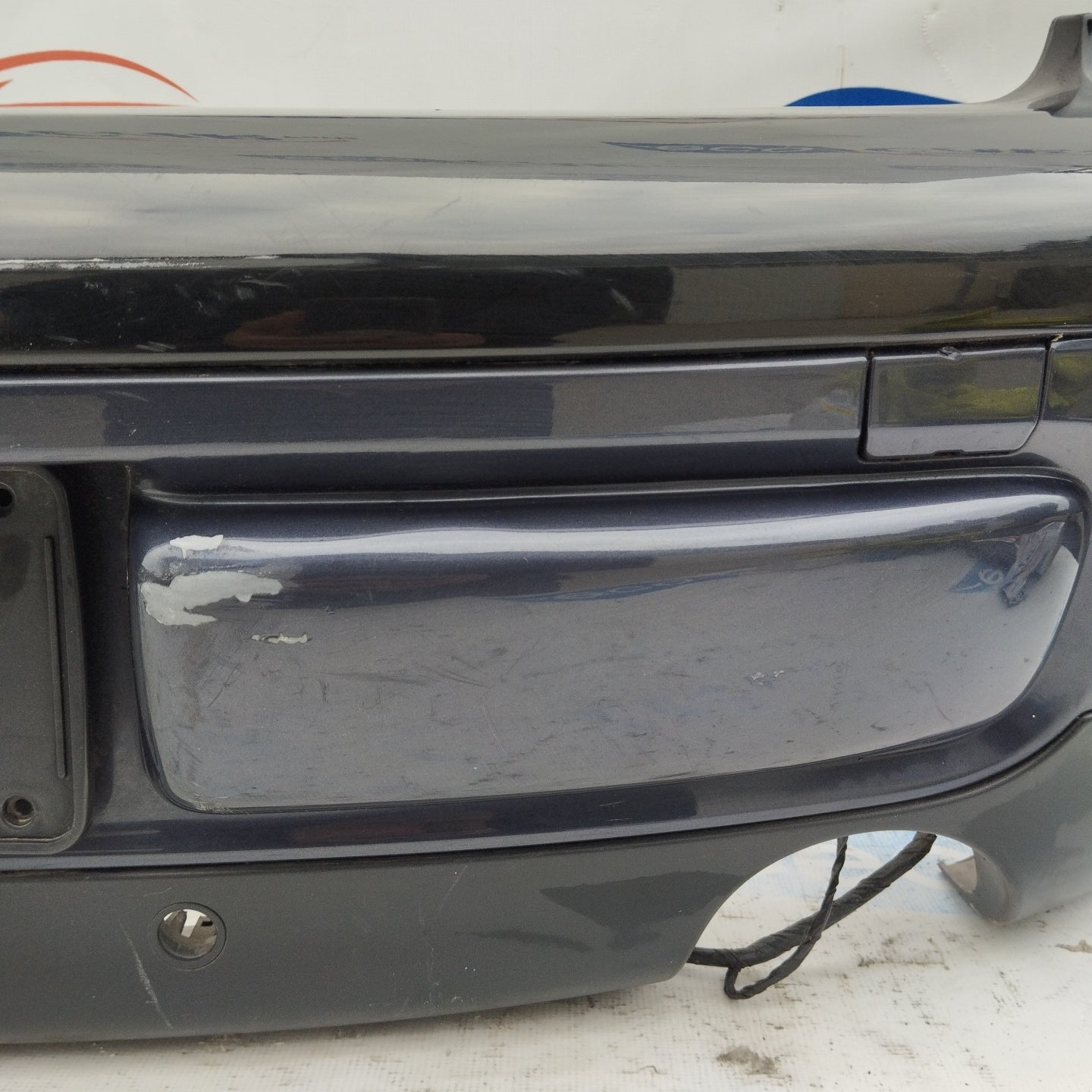 Graue Heckstoßstange mit Sensoren Mini Cooper Clubman R55 ecoAG4042