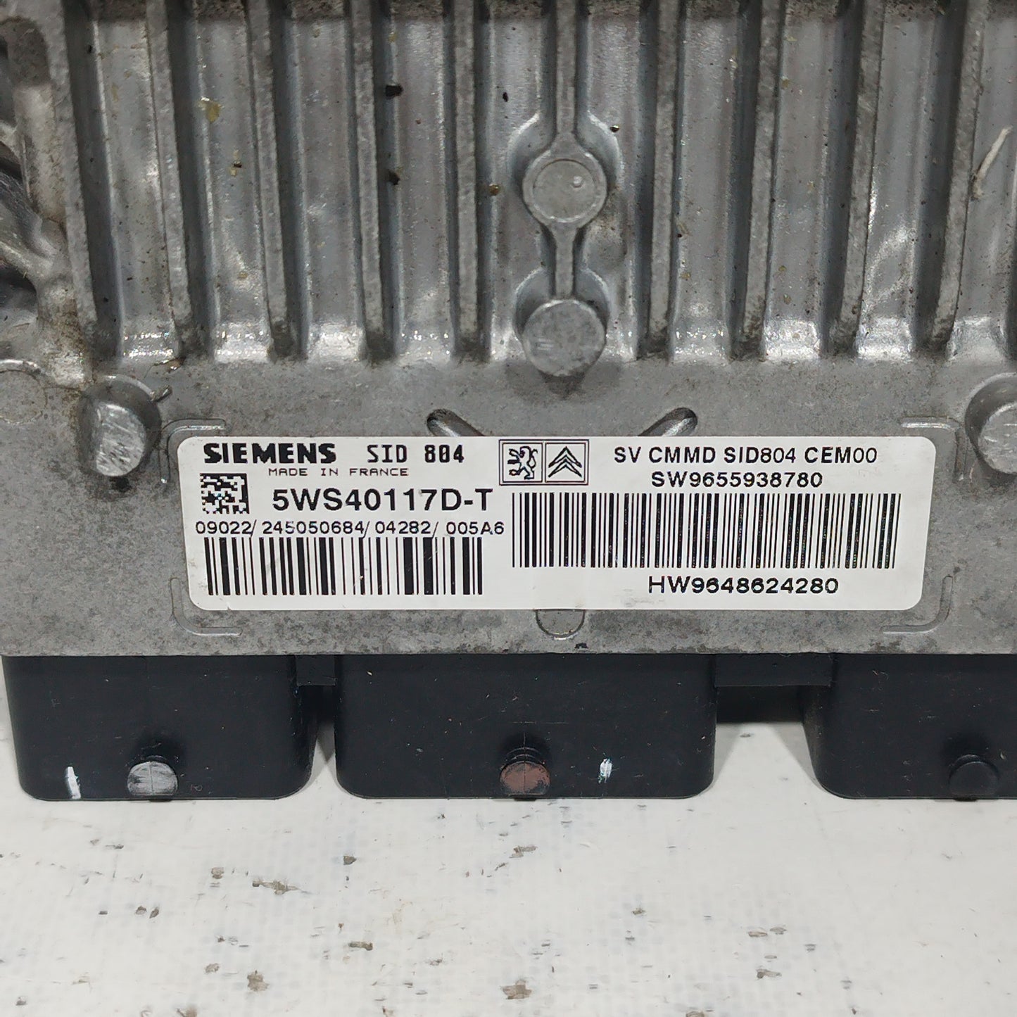 Zündanlage Citroen C3 Pluriel 1.4 HDI 2005 Code: 5WS40117DT ecoAC6678