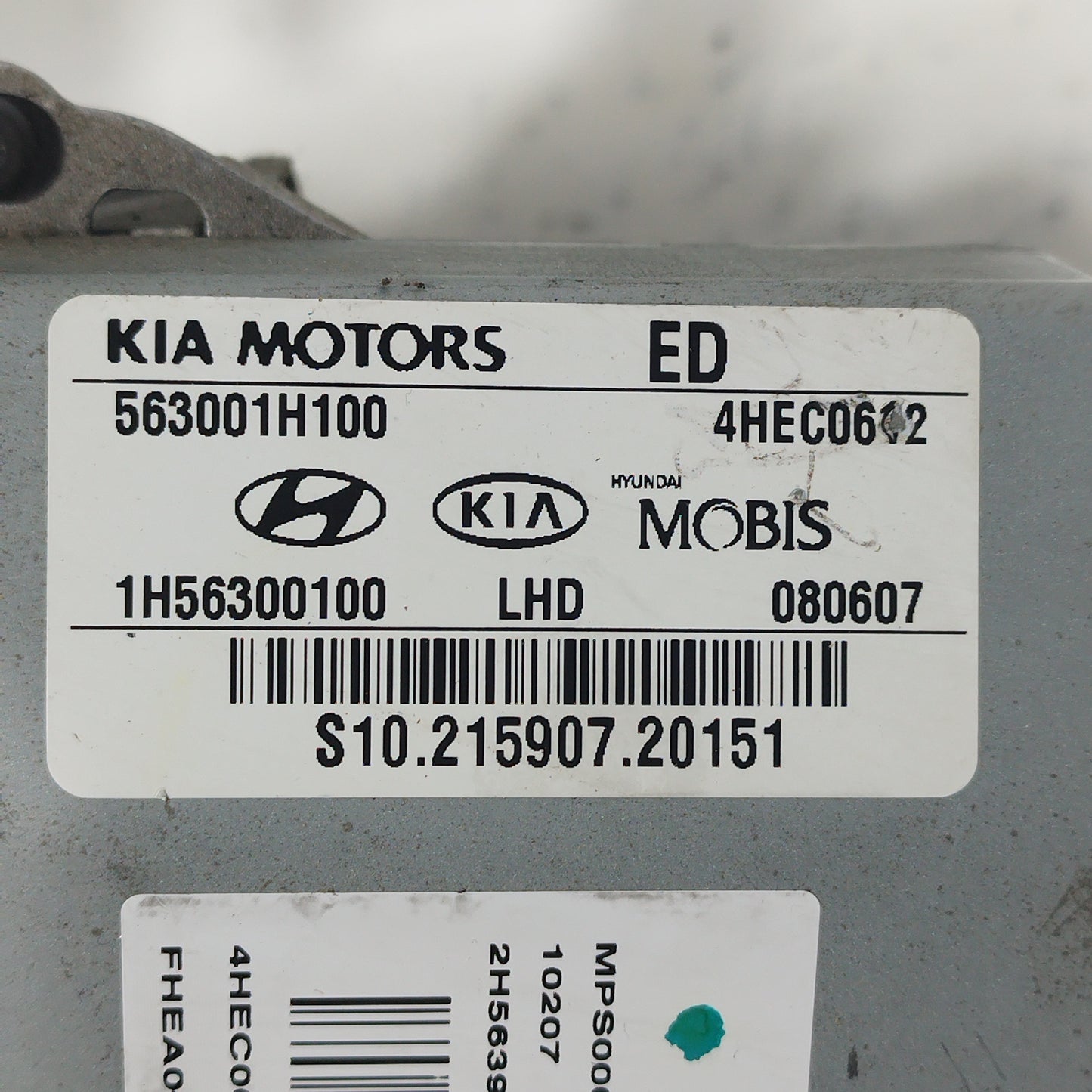 Piantone Sterzo Kia Ceed 2010 cod: 563001H100 ecoAC6682