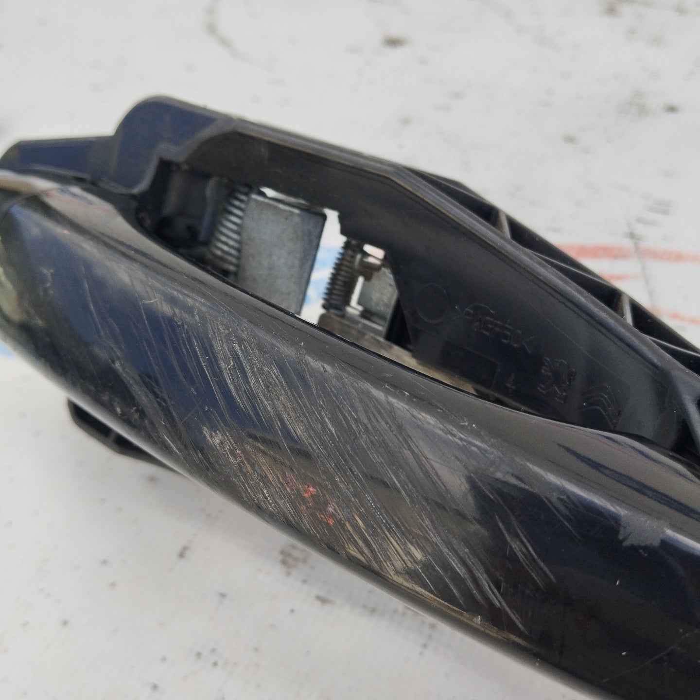 Black front left external handle Peugeot 308 2014 code: ge0024923 ecoAG4057