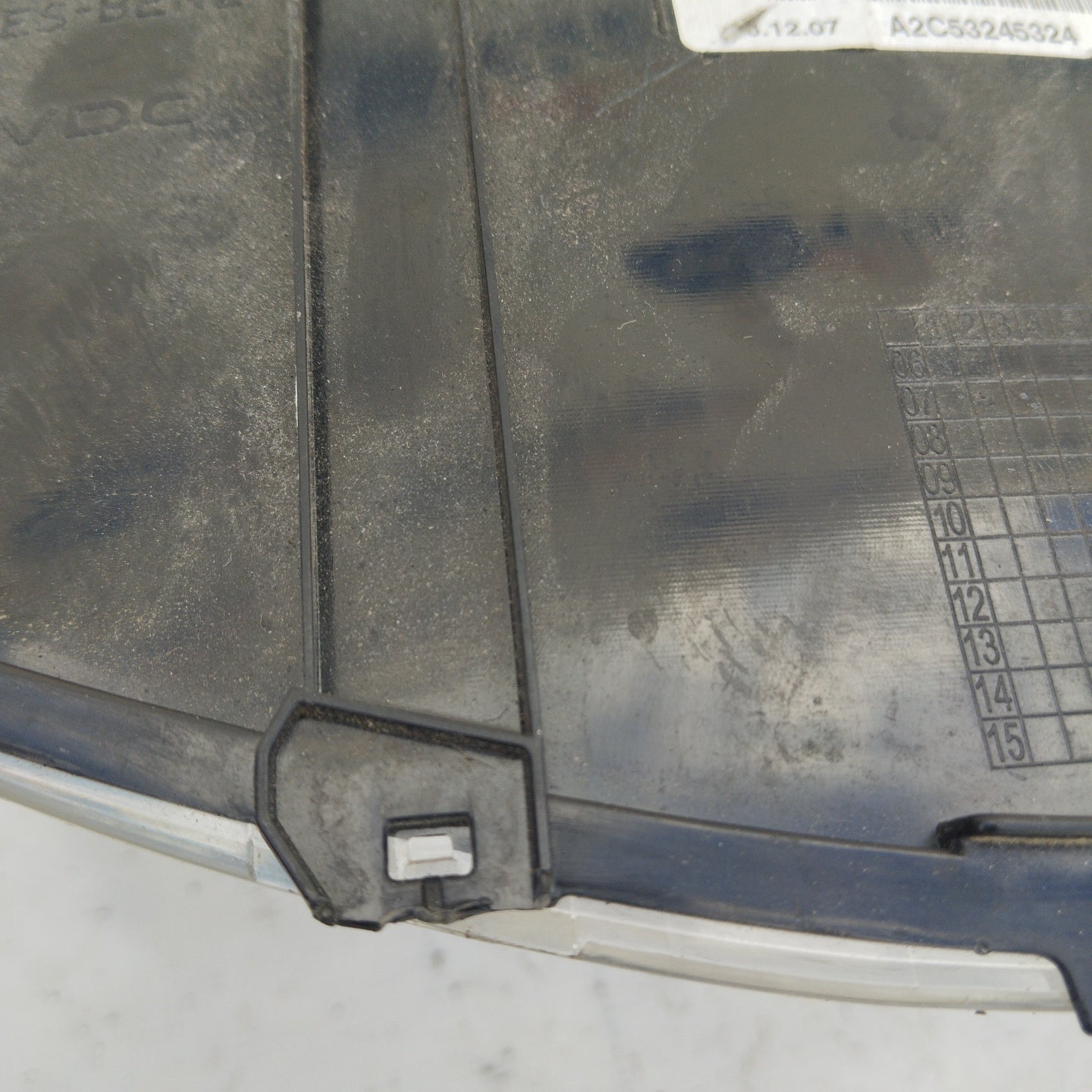 Mercedes C-Klasse W204 220 CDI Instrumententafel-Code: A2045404548 ecoAG4058