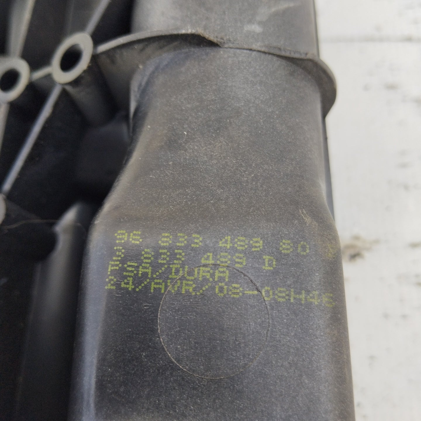 Gear lever with cables Citroen C4 Grand Picasso 2007 cod: 9683348980 ecoAG3632