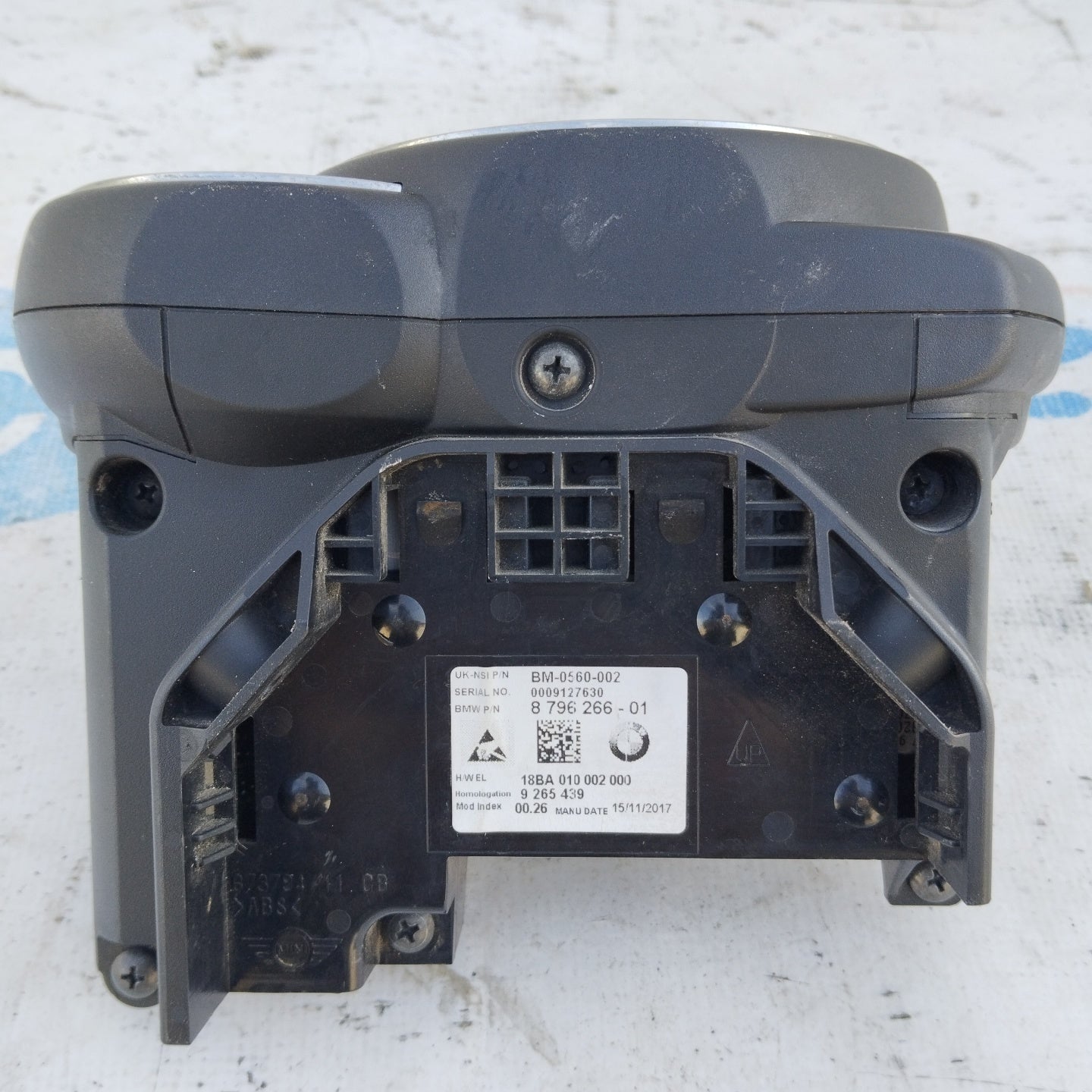 Instrumententafel Mini Countryman 2.0 D 2017 Code: 8796266-01 ecoAG4070