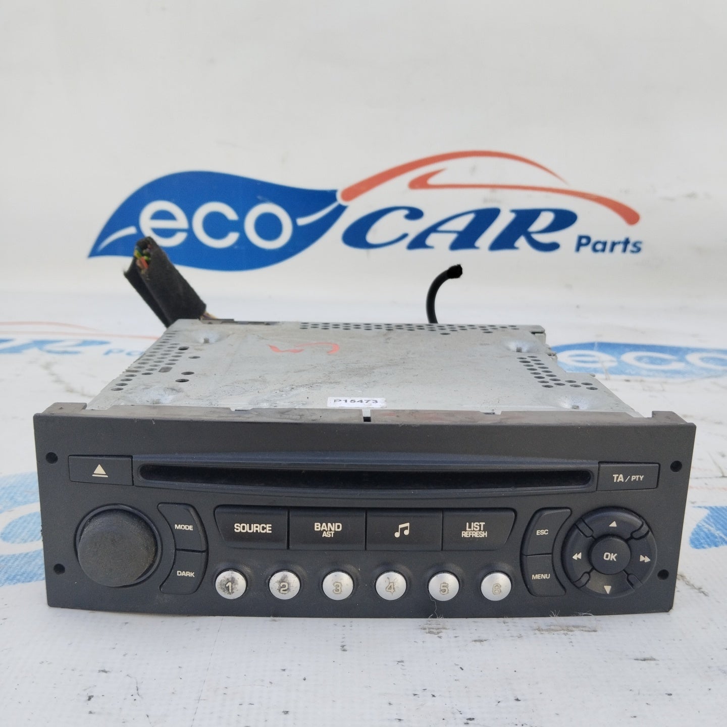 Autoradio Citroen C3 / Berlingo 2010 Cod. 96662669xt04 ecoAG4080