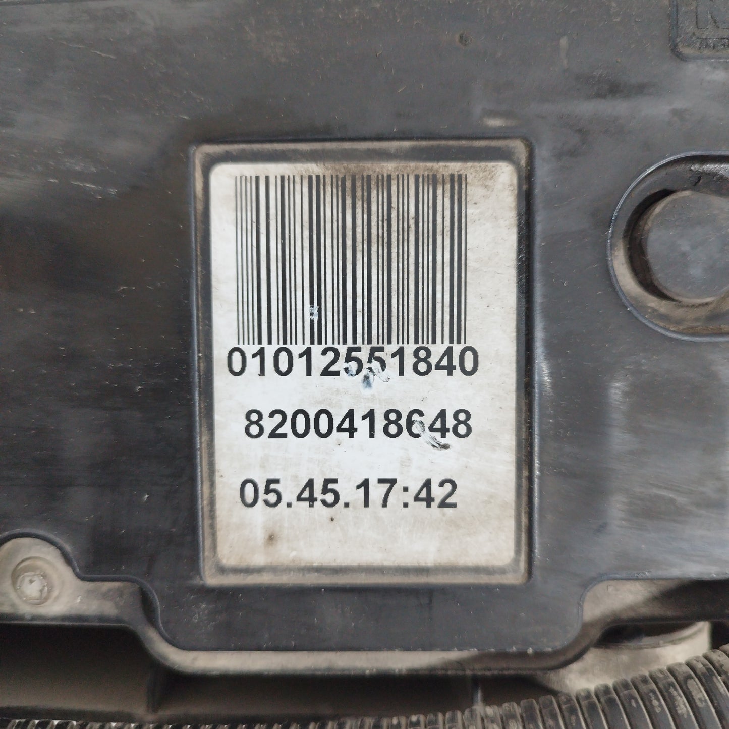 Elektrische Handbremse/Feststellbremse Renault Scenic 7-Sitzer 2005 Code: 8200418648 ecoAC6698