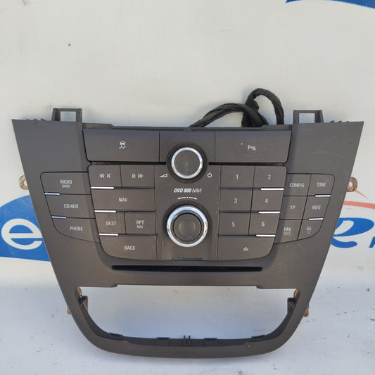 Opel Insignia 2011 Autoradio-Bedienfeld Code 13277913 ecoAG4089