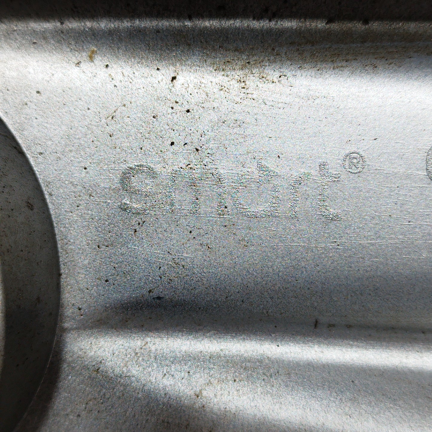 Silver gray front grille Smart Fortwo 450 2005 ecoAC6701