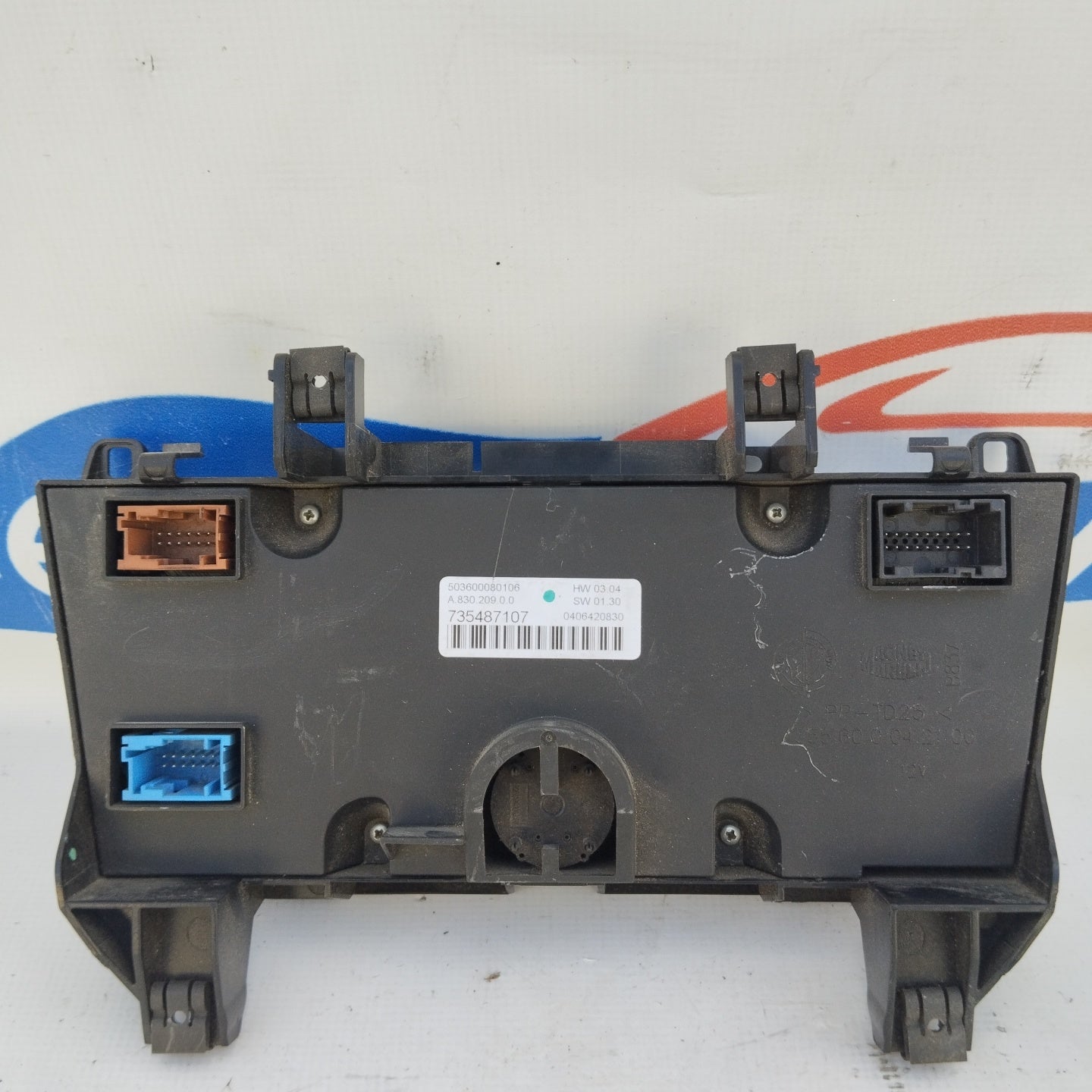 Digitales Klimabedienteil Lancia Delta 2008 Cod. 735487107 ecoAG4094